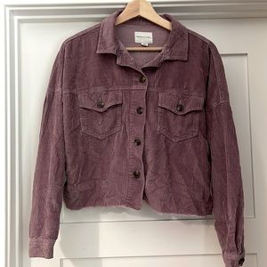 American Eagle corduroy shirt.